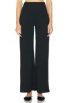 Leset Rio High-rise Flared Pants In Black