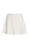 Leset Rio Jersey Mini Skort In Natural