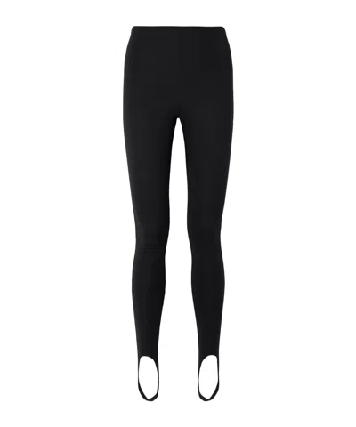 Leset Rio Stretch-ponte Stirrup Leggings In Black