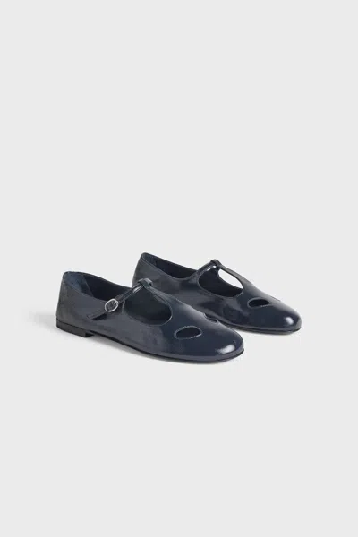 Leset Rose Mary Jane In Black