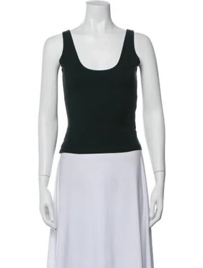 Pre-owned Leset Scoop Neck Sleeveless Top W/ Tags In Black