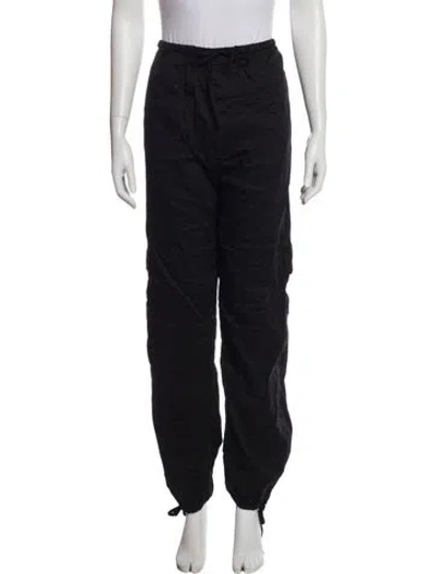 Pre-owned Leset Skinny Leg Pants In Black