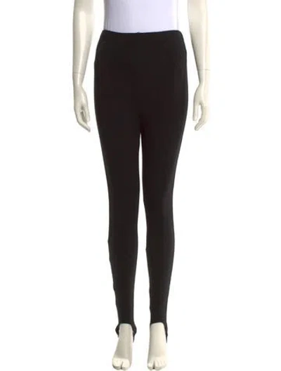Pre-owned Leset Skinny Leg Pants In Black