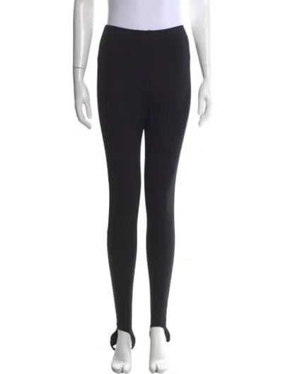 Pre-owned Leset Skinny Leg Pants In Black