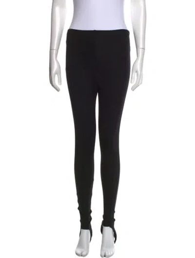 Pre-owned Leset Skinny Leg Pants In Black