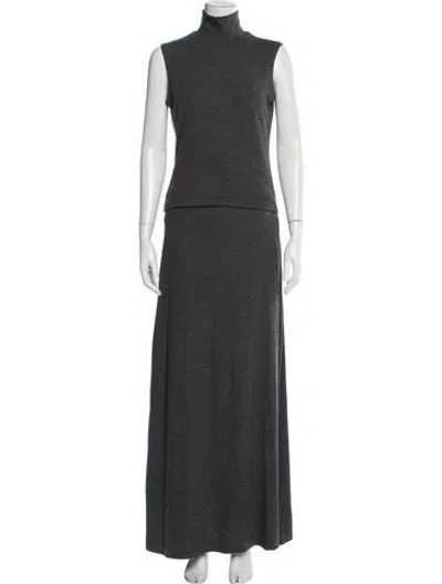 Pre-owned Leset Skirt Set In Gray