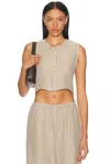 Leset Stella Crewneck Vest