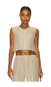 Leset Stella Crewneck Vest Top