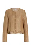 Leset Stella Knit Linen-blend Cardigan