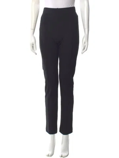 Pre-owned Leset Straight Leg Pants In Black