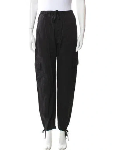Pre-owned Leset Straight Leg Pants In Black