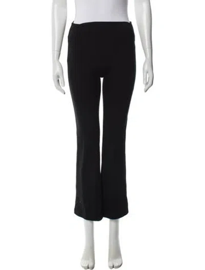 Pre-owned Leset Straight Leg Pants In Black