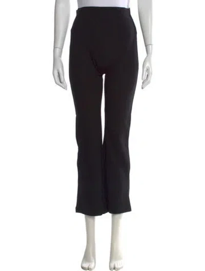 Pre-owned Leset Straight Leg Pants In Black