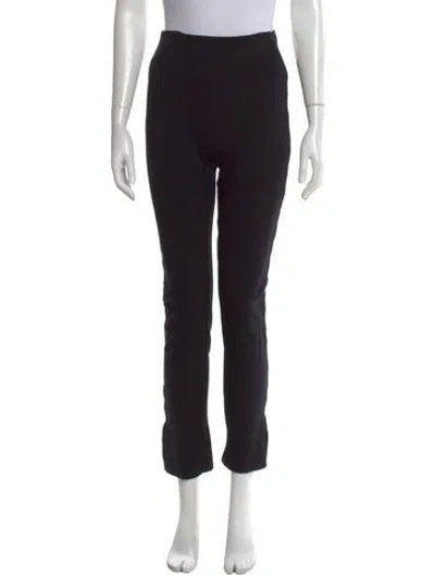 Pre-owned Leset Straight Leg Pants In Black