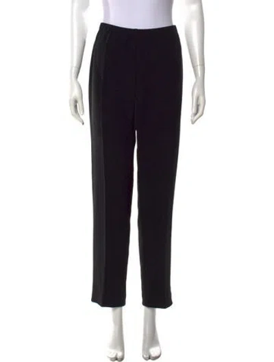 Pre-owned Leset Straight Leg Pants In Black