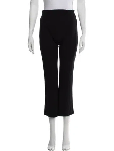 Pre-owned Leset Straight Leg Pants In Black