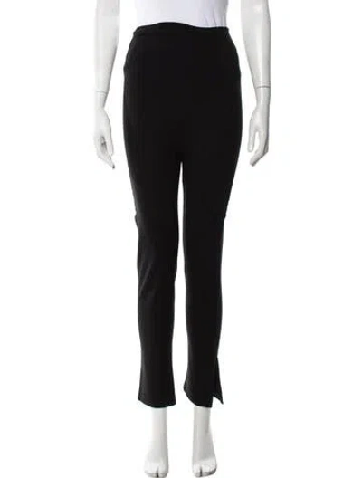 Pre-owned Leset Straight Leg Pants In Black