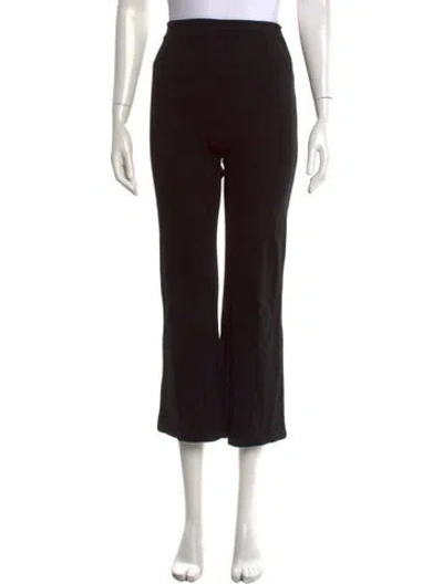 Pre-owned Leset Straight Leg Pants In Black