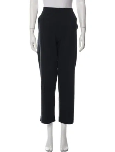 Pre-owned Leset Straight Leg Pants In Black
