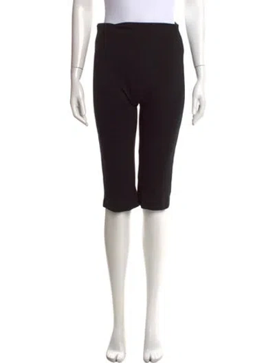 Pre-owned Leset Straight Leg Pants In Black