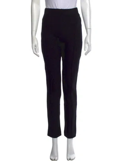 Pre-owned Leset Straight Leg Pants In Black
