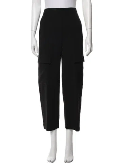 Pre-owned Leset Straight Leg Pants In Black