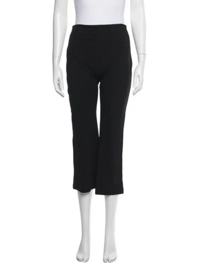 Pre-owned Leset Straight Leg Pants In Black