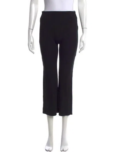 Pre-owned Leset Straight Leg Pants In Black