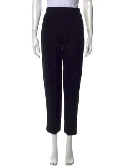 Pre-owned Leset Straight Leg Pants In Black