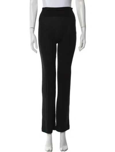 Pre-owned Leset Straight Leg Pants In Black/blue