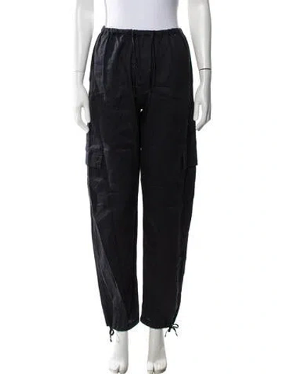 Pre-owned Leset Straight Leg Pants In Blue
