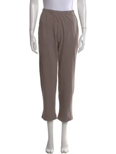 Pre-owned Leset Straight Leg Pants In Brown