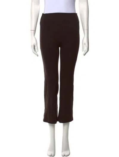 Pre-owned Leset Straight Leg Pants In Brown