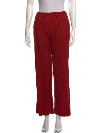 Pre-owned Leset Straight Leg Pants In Gold