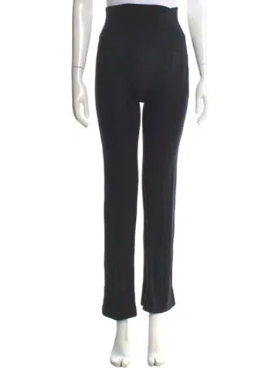 Pre-owned Leset Straight Leg Pants In Gray