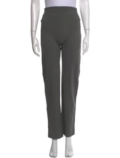 Pre-owned Leset Straight Leg Pants In Gray