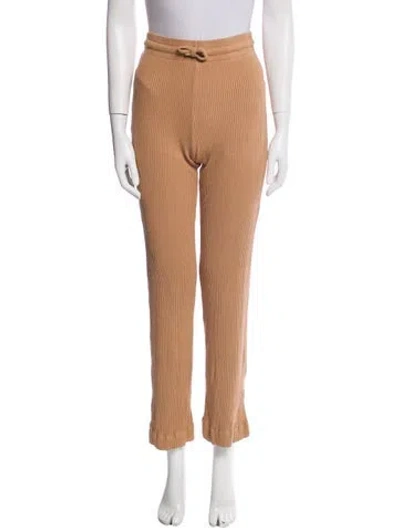 Pre-owned Leset Straight Leg Pants In Neutral