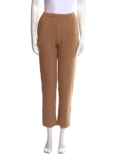 Pre-owned Leset Straight Leg Pants In Neutral