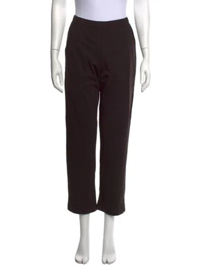 Pre-owned Leset Straight Leg Pants W/ Tags In Brown