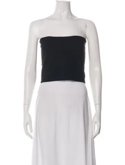 Pre-owned Leset Strapless Crop Top In Multi