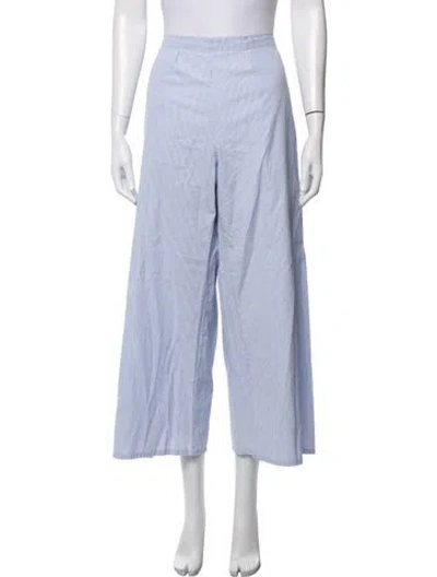 Pre-owned Leset Striped Pajamas In Blue