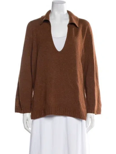 Pre-owned Leset Sweater In Brown