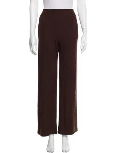 Pre-owned Leset Sweatpants In Brown