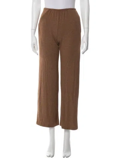 Pre-owned Leset Sweatpants In Brown