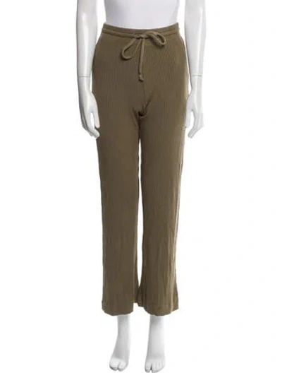 Pre-owned Leset Sweatpants In Green