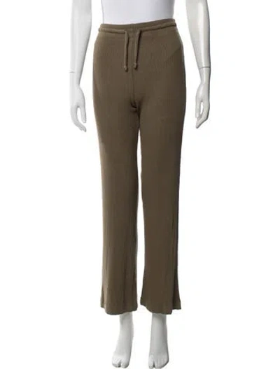 Pre-owned Leset Sweatpants In Green