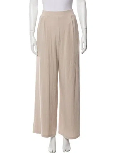 Pre-owned Leset Sweatpants In Neutral
