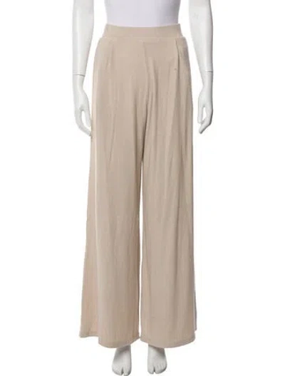 Pre-owned Leset Sweatpants In Neutral