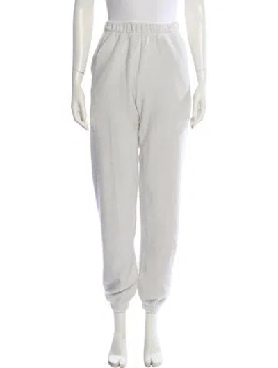 Pre-owned Leset Sweatpants In White