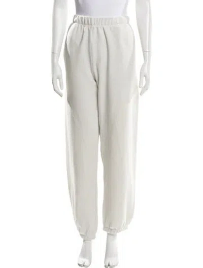 Pre-owned Leset Sweatpants In White
